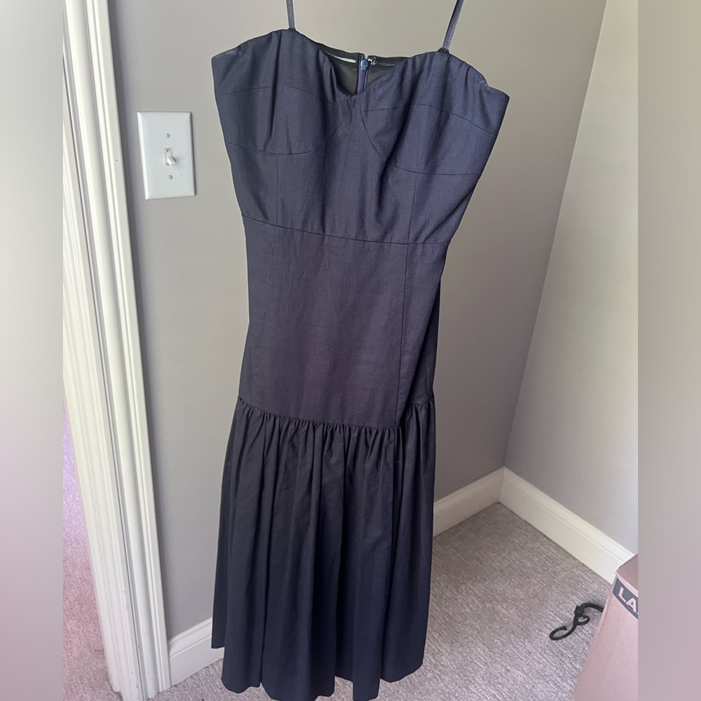 Veronica Beard Strapless Dress